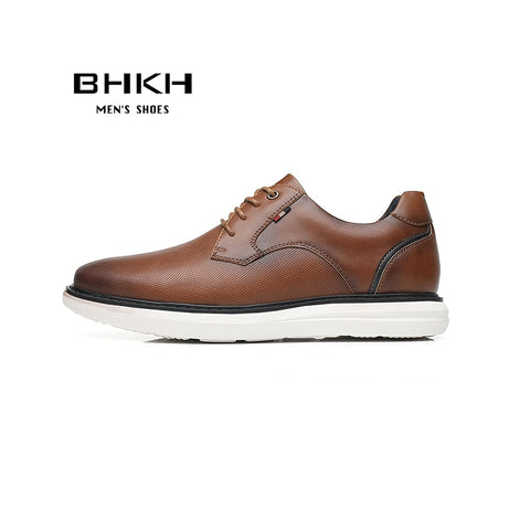 Men Lace Up Business Shoes