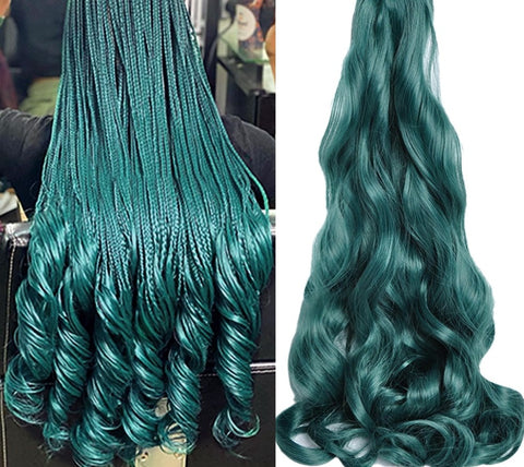 New French Curls Braiding Hair