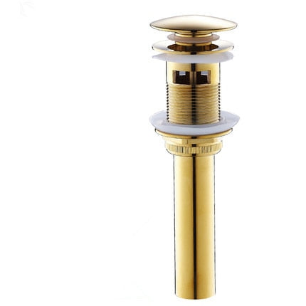 Brass Gold White Bathroom Basin Faucet