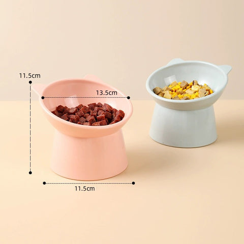 High Foot Dog Feeding Bowl