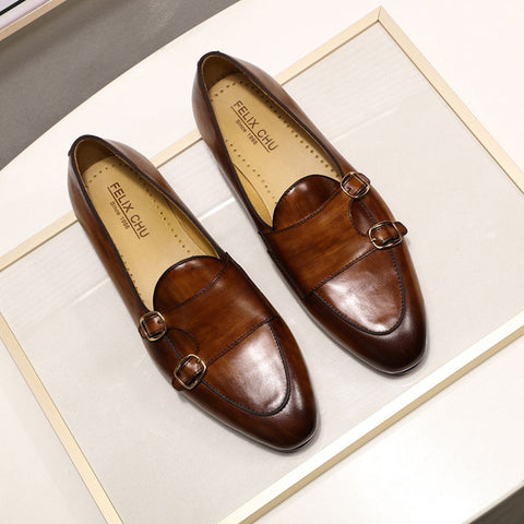 Men Wedding Party Casual Dress Shoes