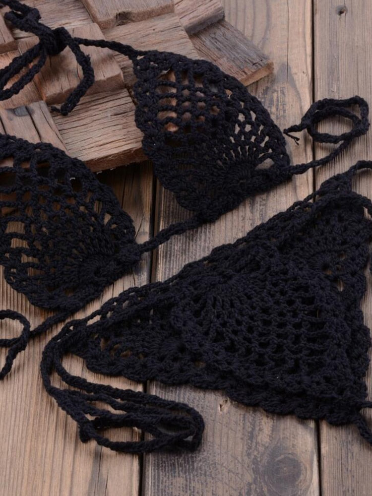 Handmade Crochet Micro Bikini Set