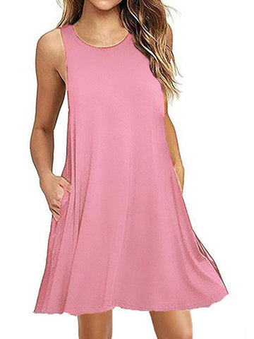 Women Short Sleeve Summer Dress