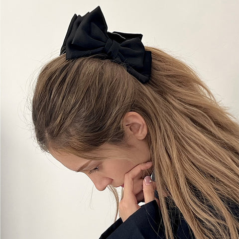 Women Bow Hair Claws Hairpin