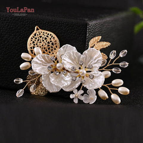 Women Crystal Bridal Hair Clips