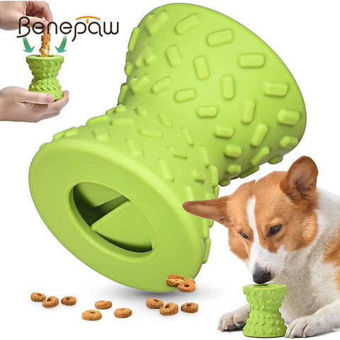 Dog Natural Rubber Food Dispensing Toy