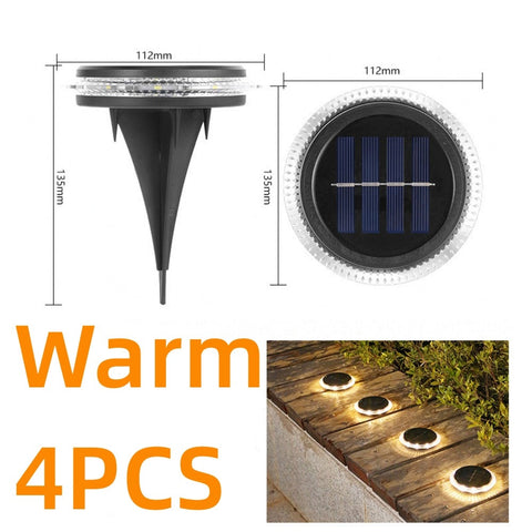 Waterproof Solar Pathway Light