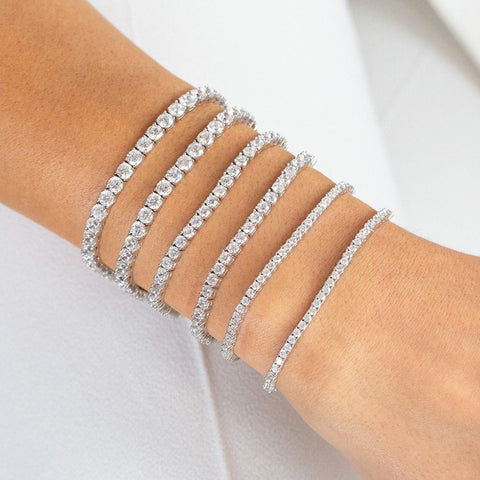 Women Fashion Small Cubic Zircon Crystal Bracelets
