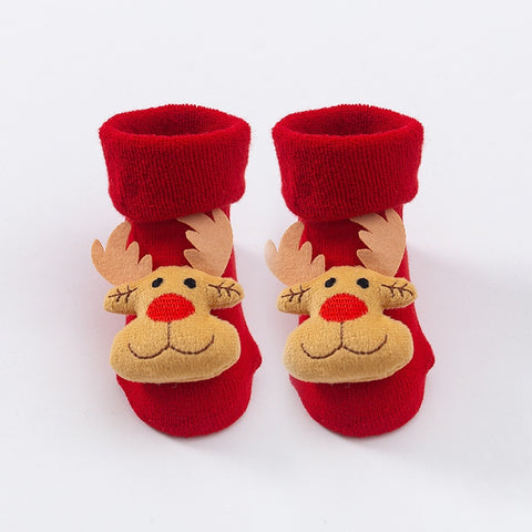 Baby Socks Wrist Rattle Set Toys
