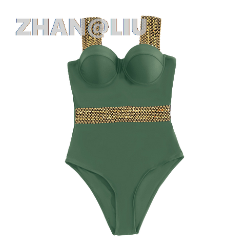 Women Summer Beach Wear One Piece Swimsuit