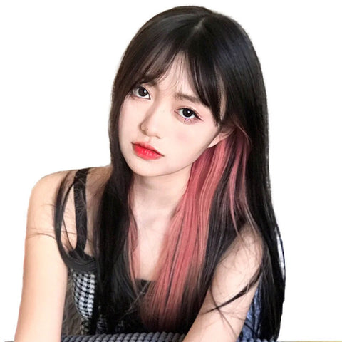 Long Straight Hanging Ear Wig Clip