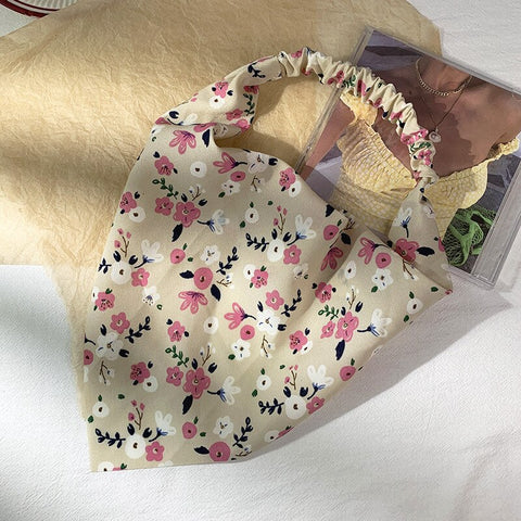 Women Vintage Triangle Head Scarf
