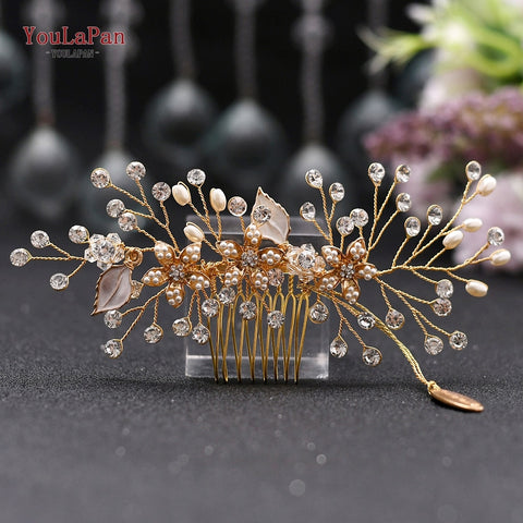 Women Crystal Bridal Hair Clips