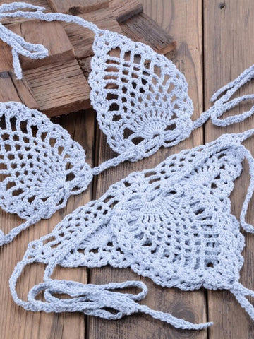 Handmade Crochet Micro Bikini Set