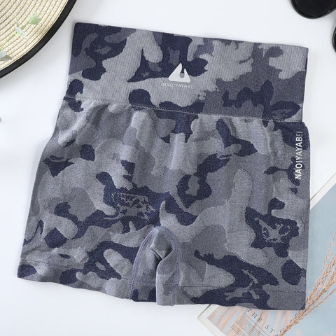 Seamless Camouflage Leggings Pants