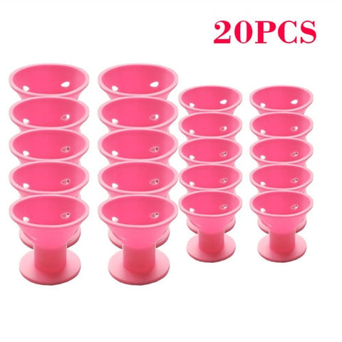 Soft Rubber Hair Care Rollers
