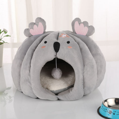 Cat Deep Sleep Winter Bed