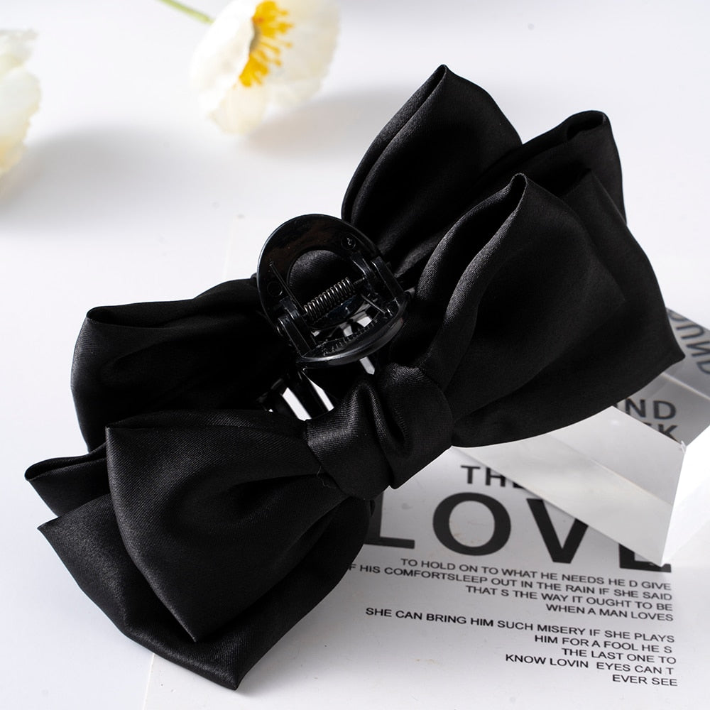 Women Bow Hair Claws Hairpin
