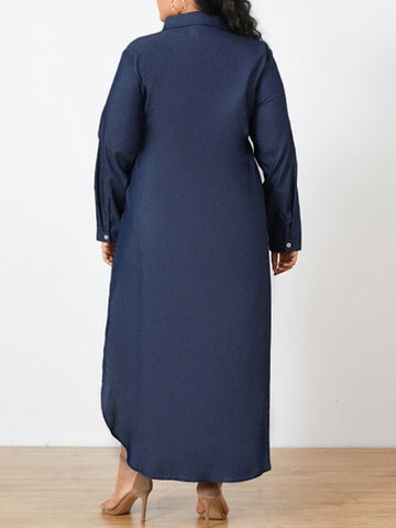 Women's Vintage Shirt Dress