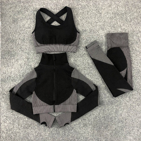 Women Seamless Workout Outfits Sets
