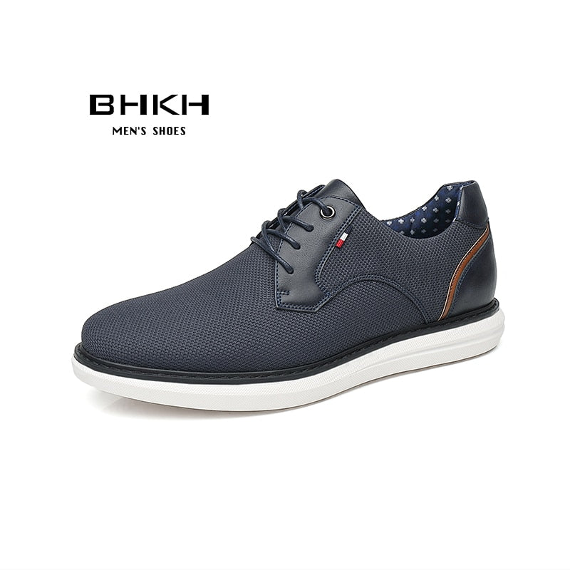 Men Lace Up Business Shoes
