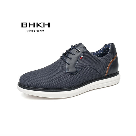 Men Lace Up Business Shoes