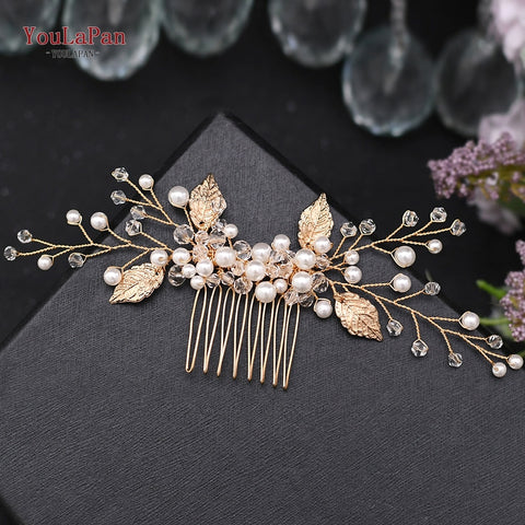 Women Crystal Bridal Hair Clips