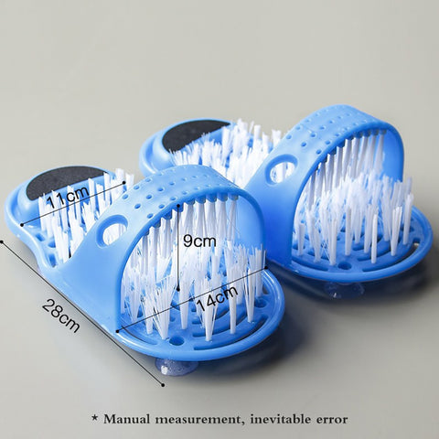 Shower Foot Scrubber Slipper