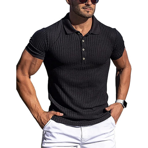 Turn-Down Collar T-shirt
