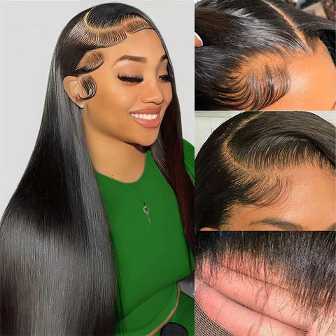 HD Transparent 13x4/13x6 Straight Lace
