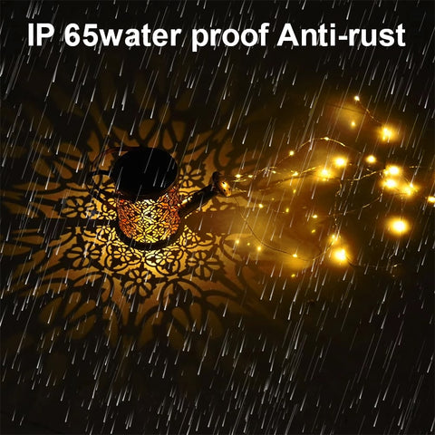 Garden Shower Art LED Light Lantern