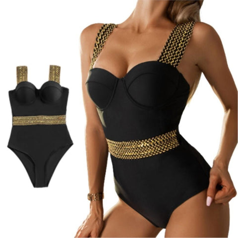 Women Summer Beach Wear One Piece Swimsuit