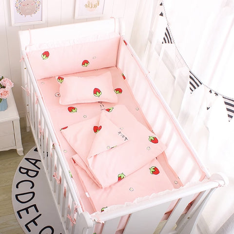 5Pcs/Set Summer Baby Bedding Set