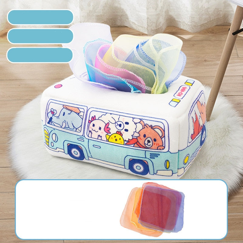 Magic Tissue Box Baby Montessori Toys