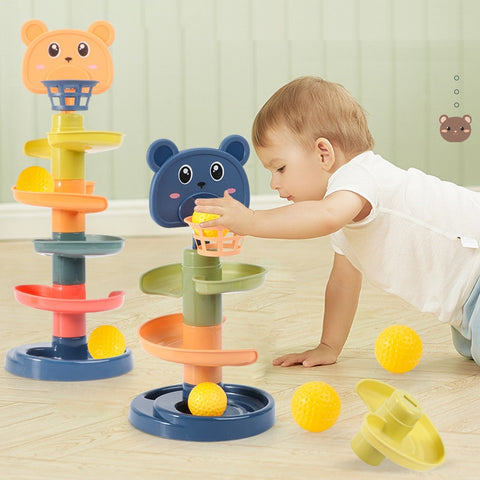 Baby 0 12 24 36 Months Track Rolling Ball Toy