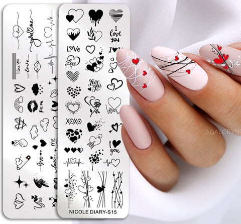 Nails Leaf Flower Manicure Decor
