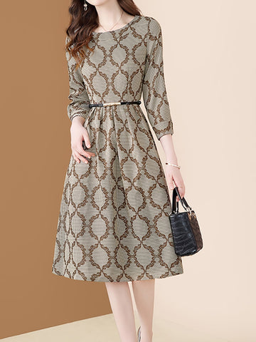 Women Long Sleeve Winter Dress