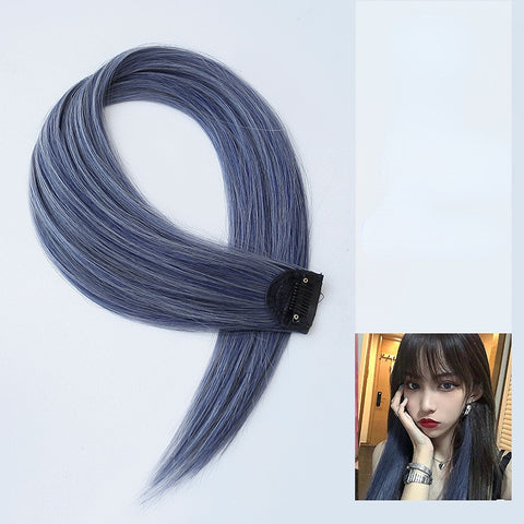 Long Straight Hanging Ear Wig Clip