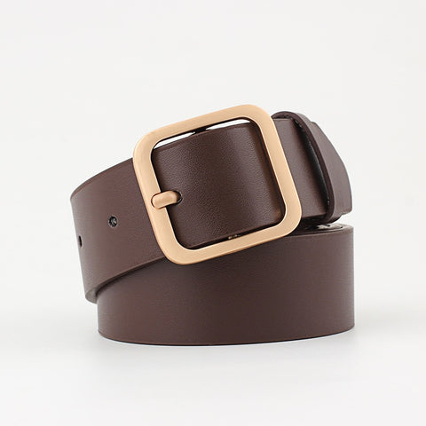 Women's Square Buckle Belt