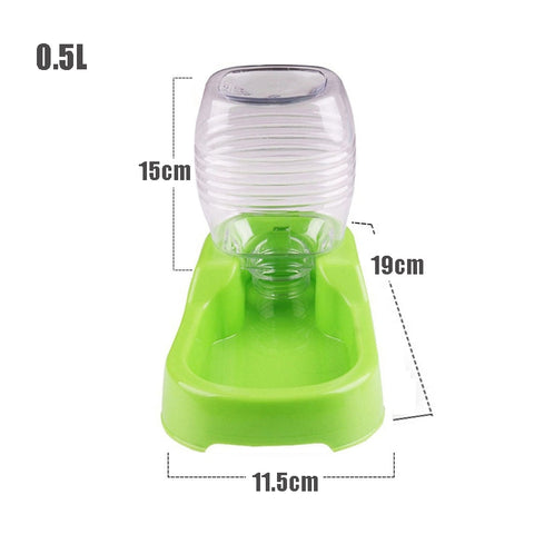 Dog Feeding Plastic Water Dispenser