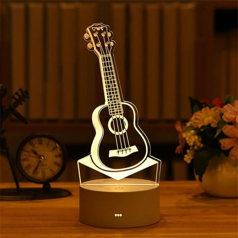 Love 3D Led Lamp