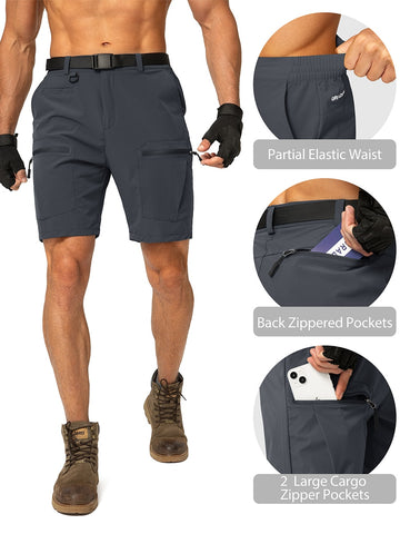 Mens Hiking Cargo Shorts