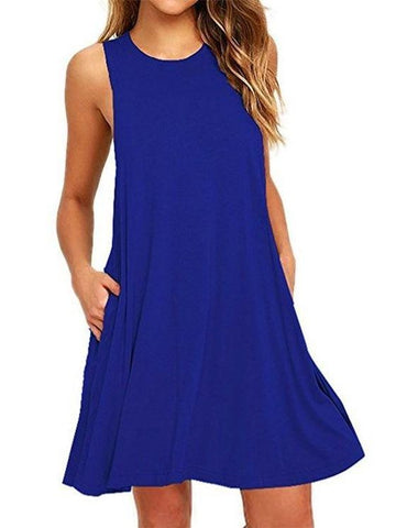 Women Short Sleeve Summer Dress
