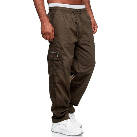 Men Spring Summer Casual Trousers