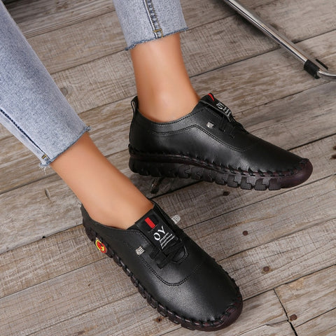 Women Spring Vintage Breathable Shoes