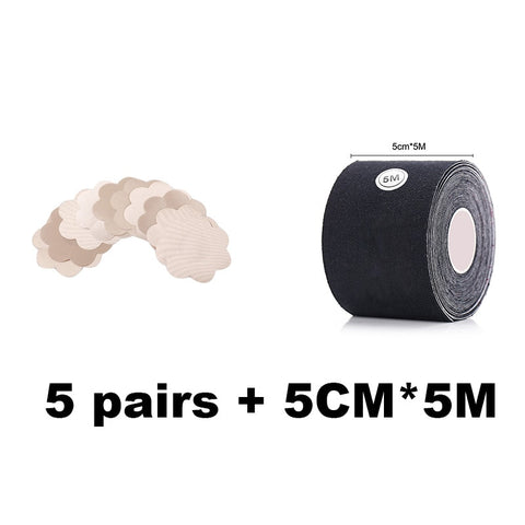 Women Body Invisible Breast Lift Tape