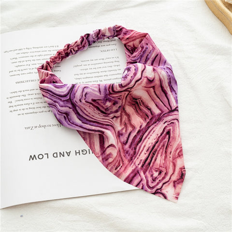 Women Vintage Triangle Head Scarf
