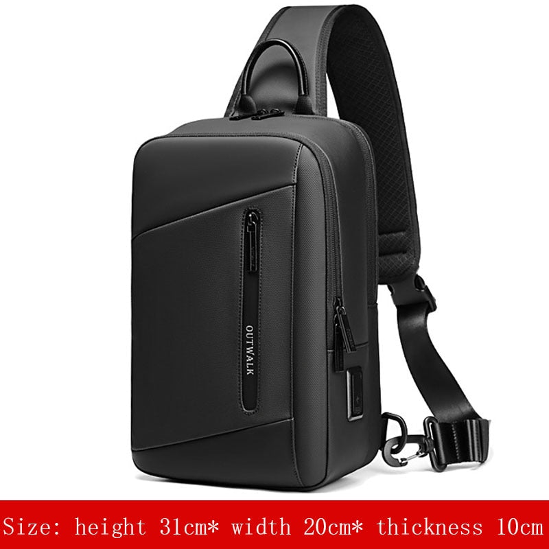 Multifunction USB Shoulder Bag