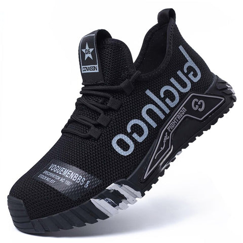 Breathable Men Work Safety Shoes