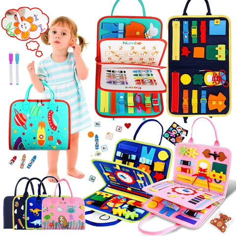 New Busy Board Montessori Toys